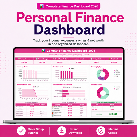 Personal Finance Dashboard